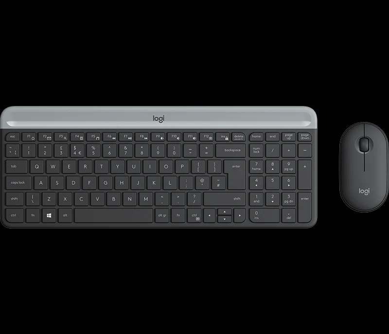 Logitech Mk470, Padr&atilde;o, Rf Wireless, Qwerty, Graf.