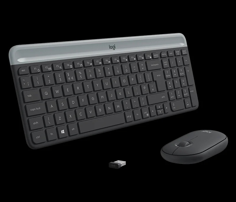 Logitech Mk470, Padr&atilde;o, Rf Wireless, Qwerty, Graf.