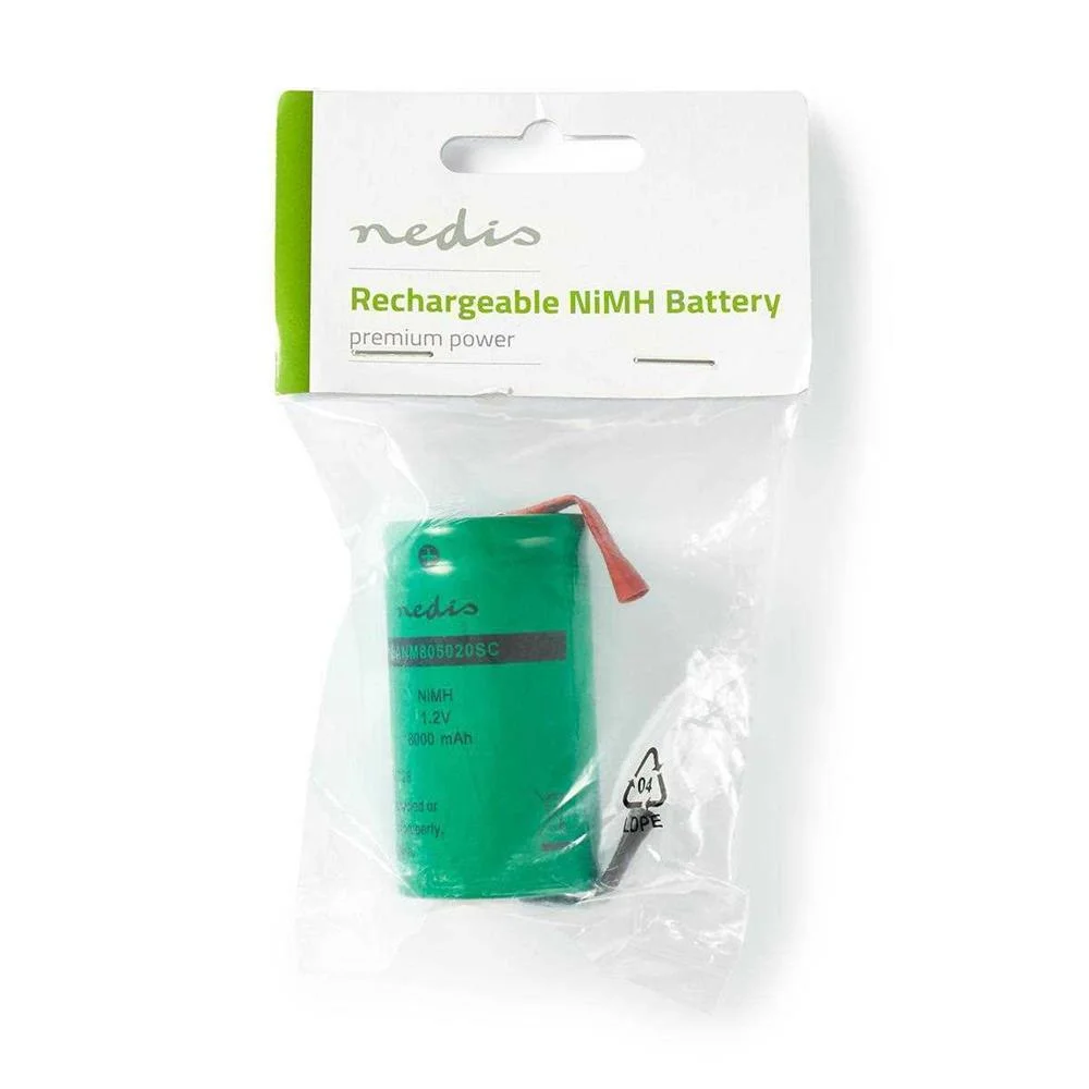 Bateria de Hidreto de Metal N&iacute;quel  1,2 V 8000mah