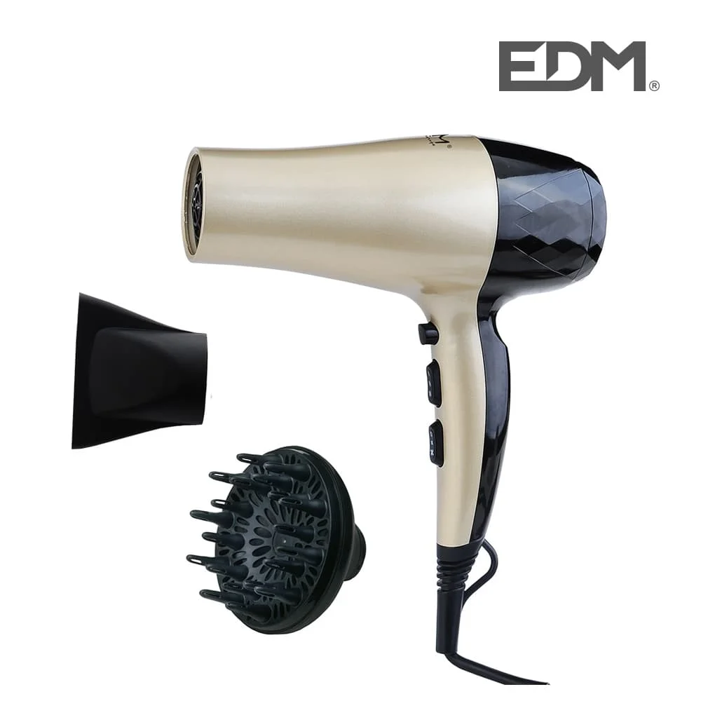 Secador de Cabelo 1.800/2.000w com Difusor Edm