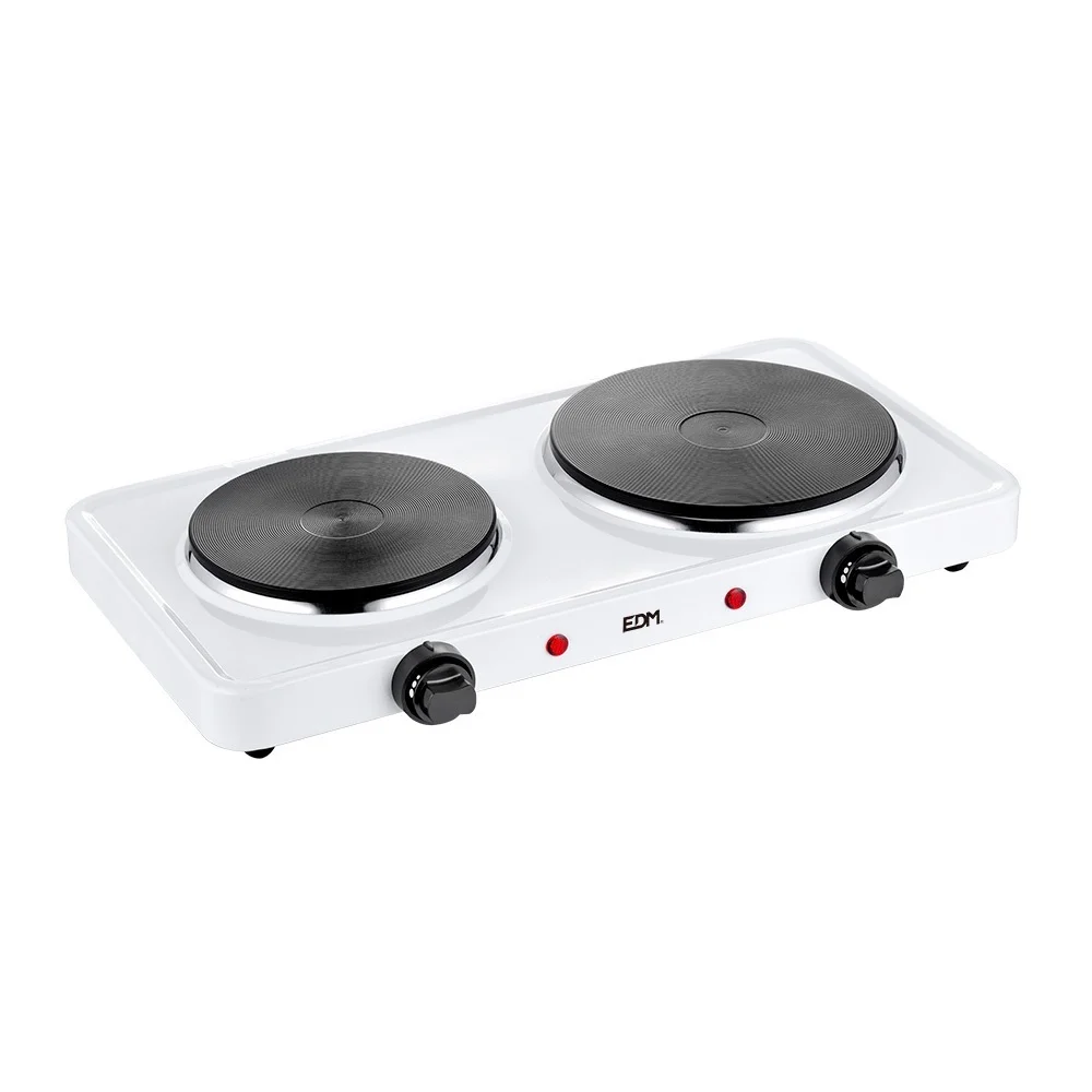Placa El&eacute;trica Port&aacute;til 1000w/1500w 2 Discos Edm