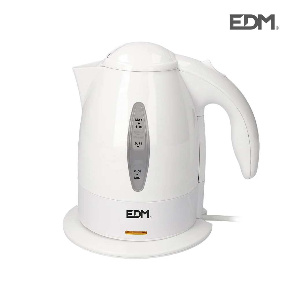 Jarro El&eacute;trico de L&iacute;quidos "Kettle" 2200w 1l &Oslash;17,5x20cm Edm