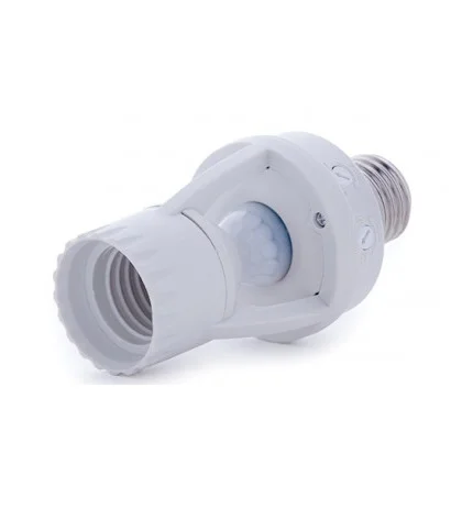 Adaptador E27 Com Sensor De Luminosidade