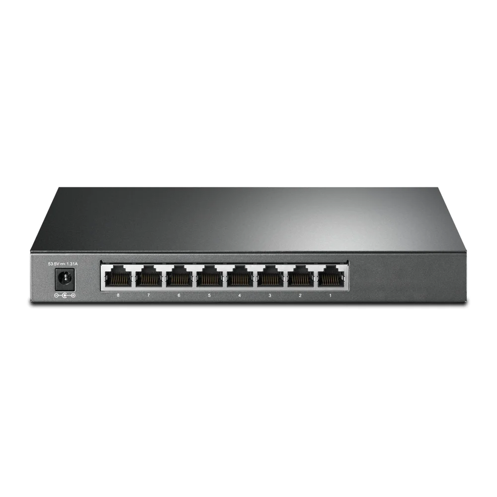 Switch Tp-Link Tl-Sg2008p 8p Gigabit, 4 Poe+ 62w (Max)