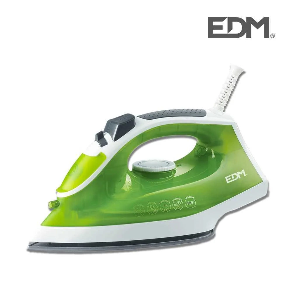 Ferro A Vapor  1600w  Verde  Edm