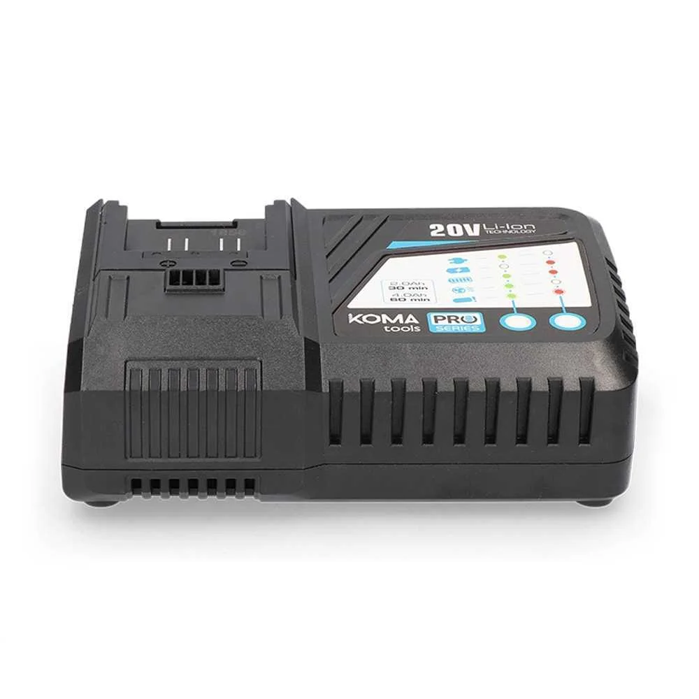 Carregador De Bateria R&aacute;pido 125w  Koma Tools