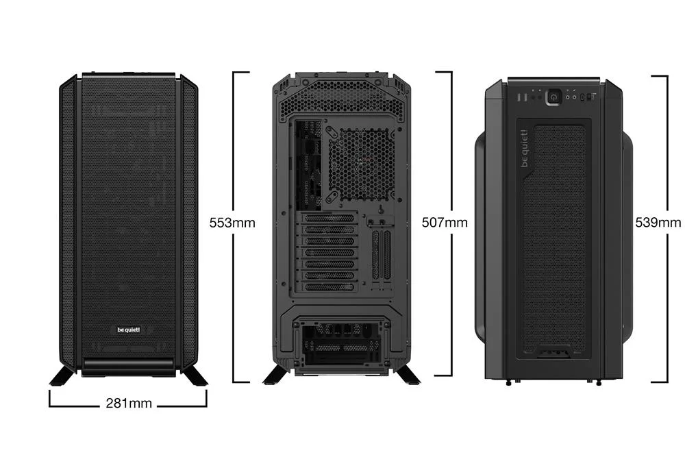 Be Quiet! Silent Base 802 Black Midi Tower