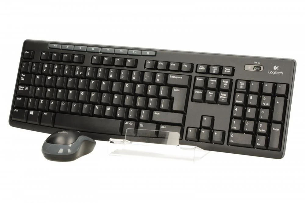 Logitech Mk270, Padr&atilde;o, Sem Fios, Rf Wireless, Qw.