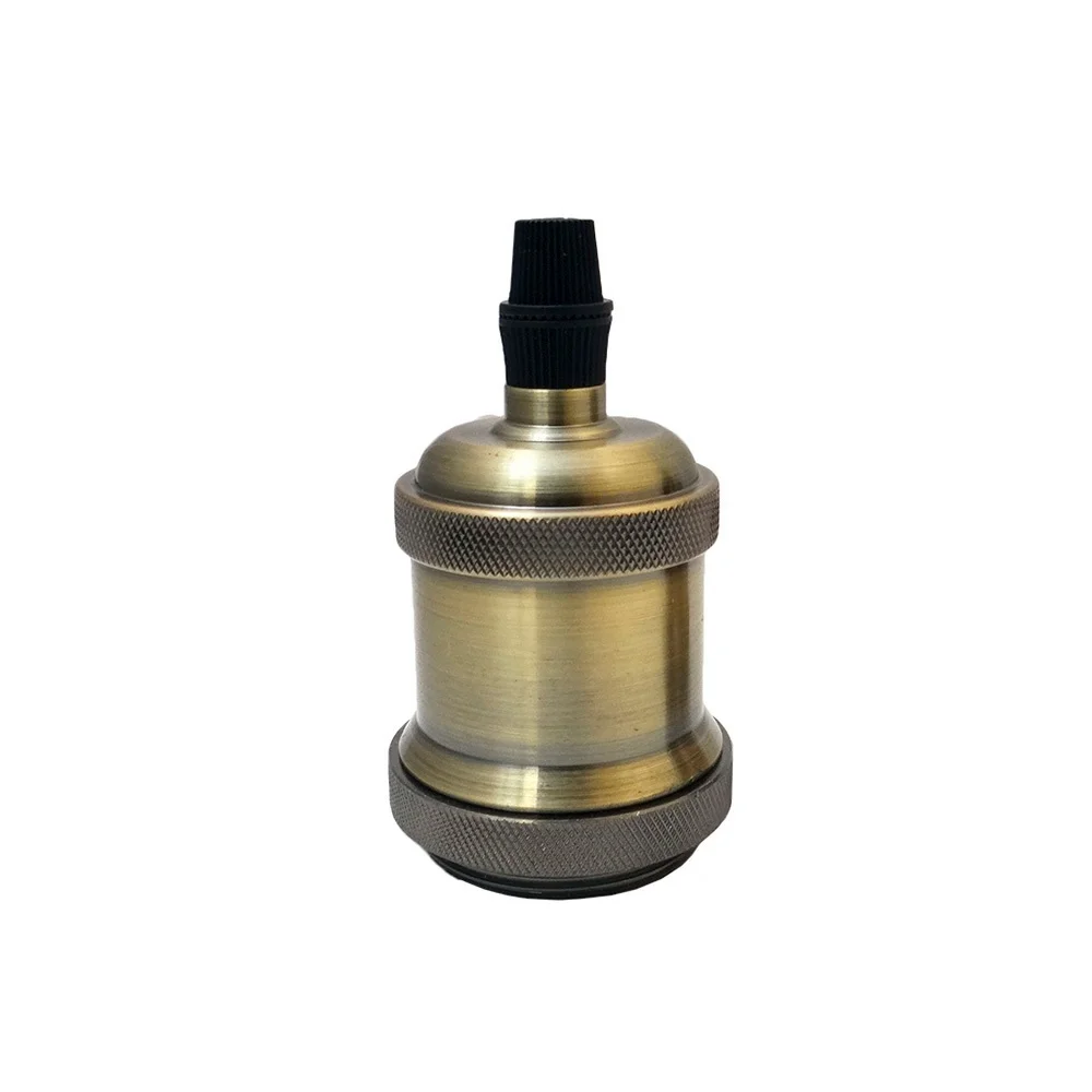 Casquilho Edi&ccedil;&atilde;o Vintage Dourado E27 (Max. 60w)