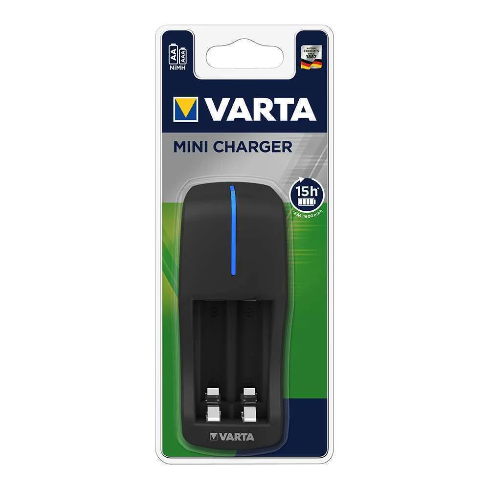 Mini Carregador Varta Sem Pilhas Aa/Aaa