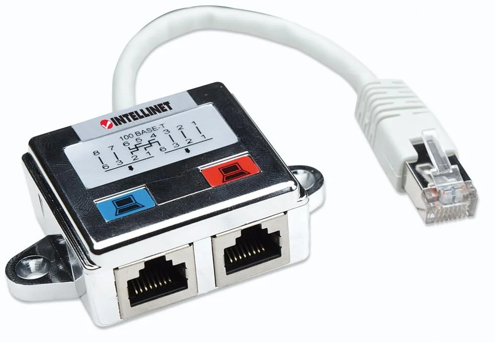 Modular Distributor 2-Port Cat5e, Ftp