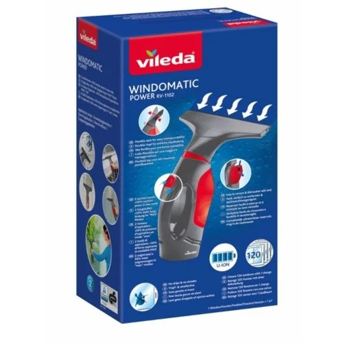 Limpa-Vidros El&eacute;tricos Vileda Windomatic Power