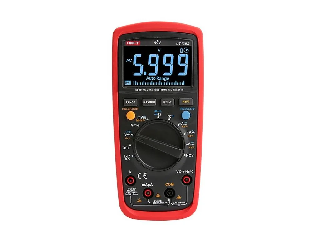 Mult&iacute;metro Digital True Rms 600v