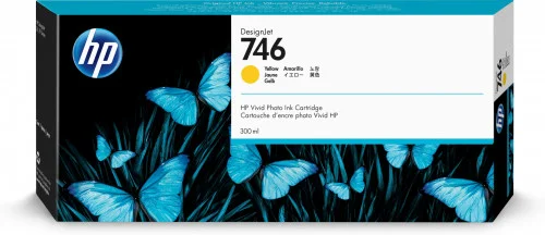 Tinteiro de Tinta Original Hp P2v79a Amarelo 