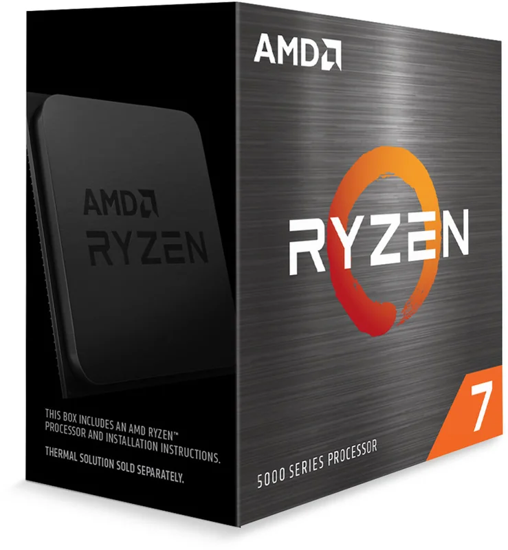Processador Amd Ryzen 7 5800x "Zen 3" 8-Core 3.8ghz C/ Turbo 4.7ghz 36mb Cache Sktam4