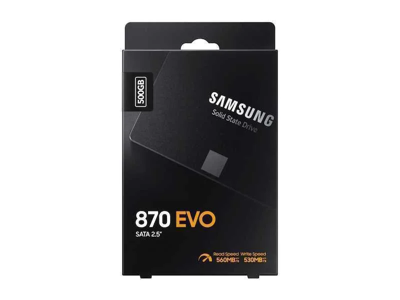 Ssd 2.5" Samsung 870 Evo 500gb Mlc V-Nand Sata