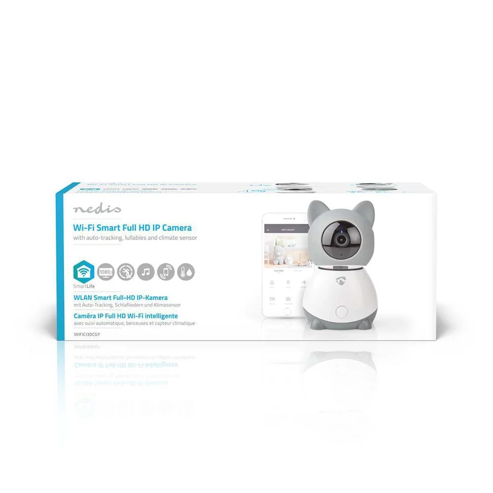 C&acirc;mara de Vigil&acirc;ncia IP Wi-Fi SmartLife 2Mpx FHD