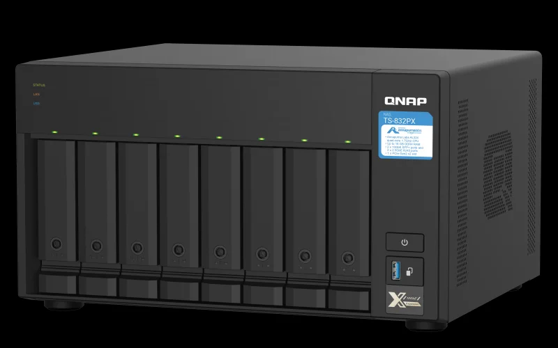 NAS TS-832PX 8 Bay Tower Ethernet LAN AL324 4GB D.