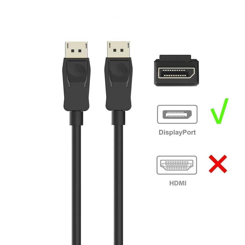 Ewent Cabo Display Port V4k 60hz. A/A Awg28. 1mt