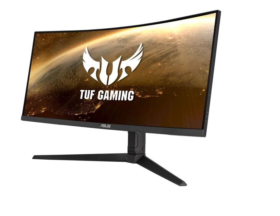 Monitor Tuf Gaming LED 34" Vg34vql1b Ultrawide Quad Hd Preto - Asus