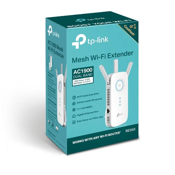 Wrl Range Extender 1900mbps/Re550 Tp-Link