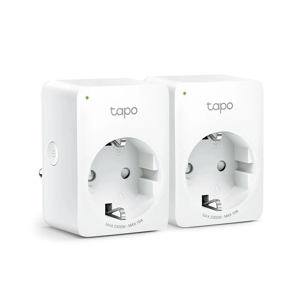 Tp-Link Tapo P100(2) Mini Tomada Inteligente Wifi (2unid)