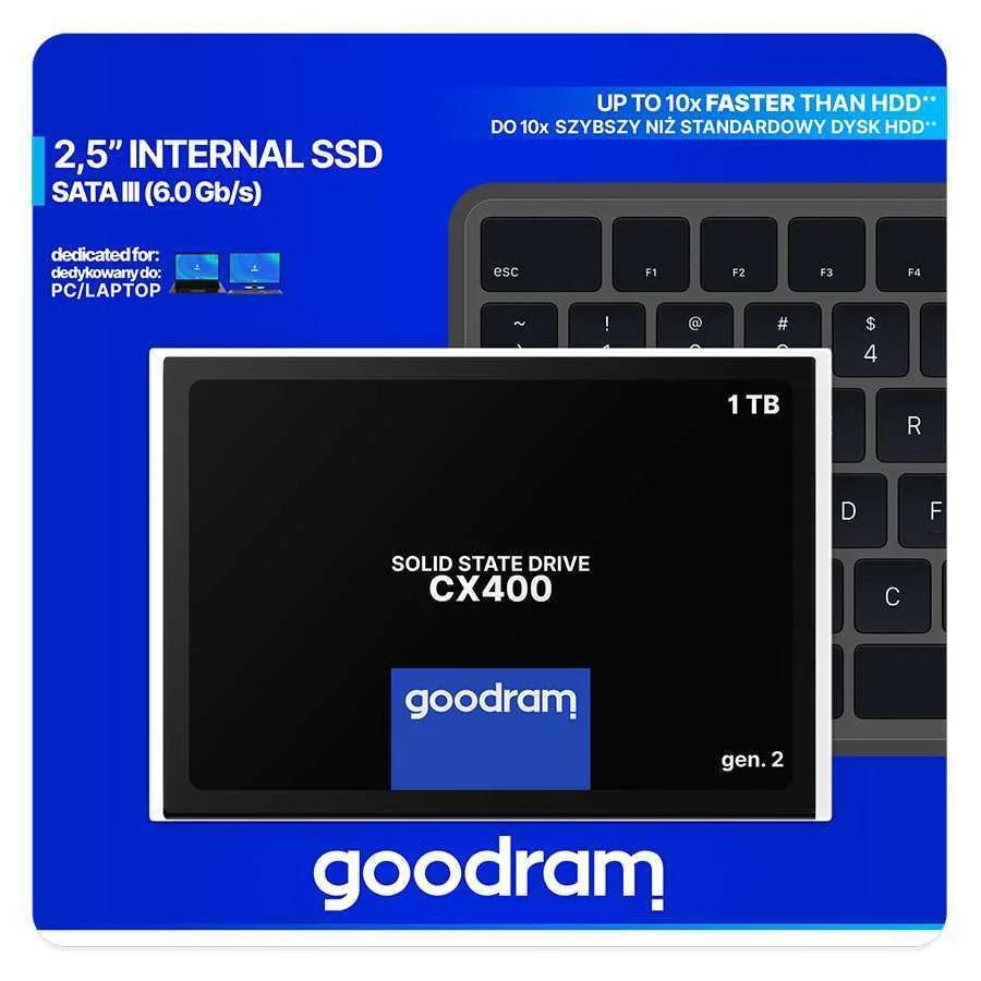 Goodram Cx400 - Gen 2 - Solid State Drive - 1 Tb .