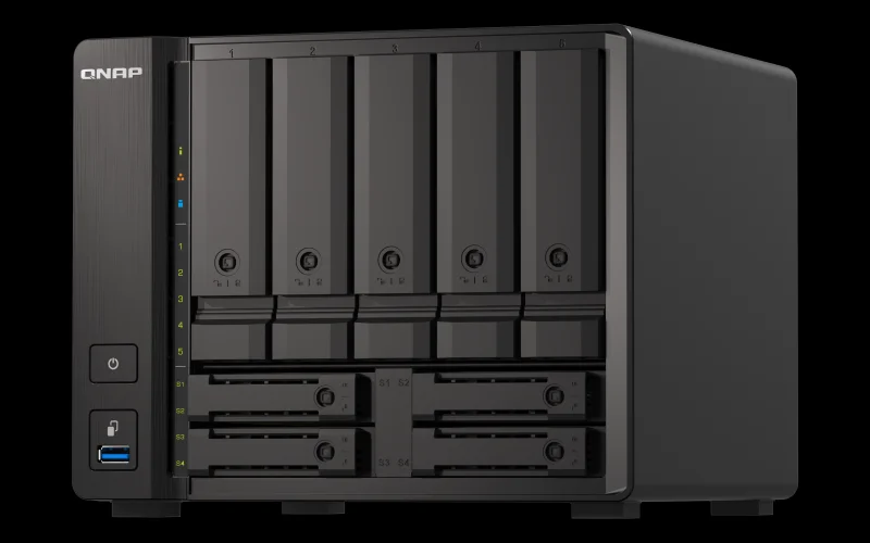 QNAP TS-H973AX-32G, NAS, TOWER, AMD RYZEN, V1500B.