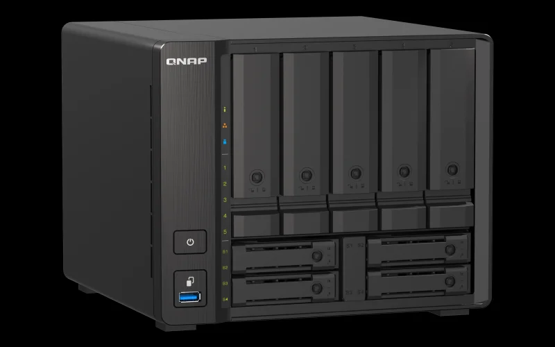 QNAP TS-H973AX-32G, NAS, TOWER, AMD RYZEN, V1500B.