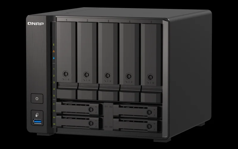 QNAP TS-H973AX-32G, NAS, TOWER, AMD RYZEN, V1500B.