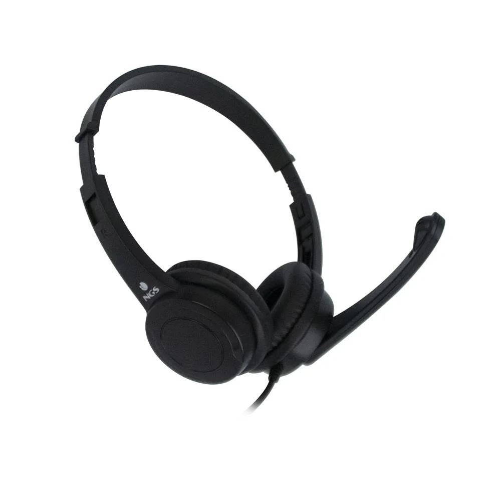 Auricular Con Micr&oacute;fono Ngs Vox 505 32 Ohm Negro