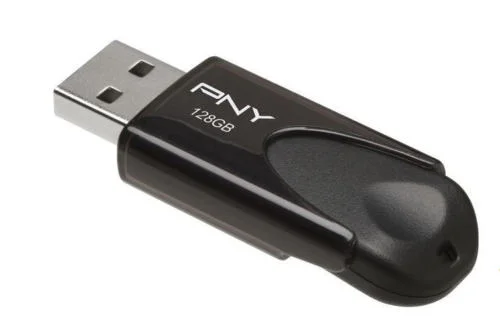Pny Attach&eacute; 4 2.0 128gb Usb 2.0 Type-A Preto