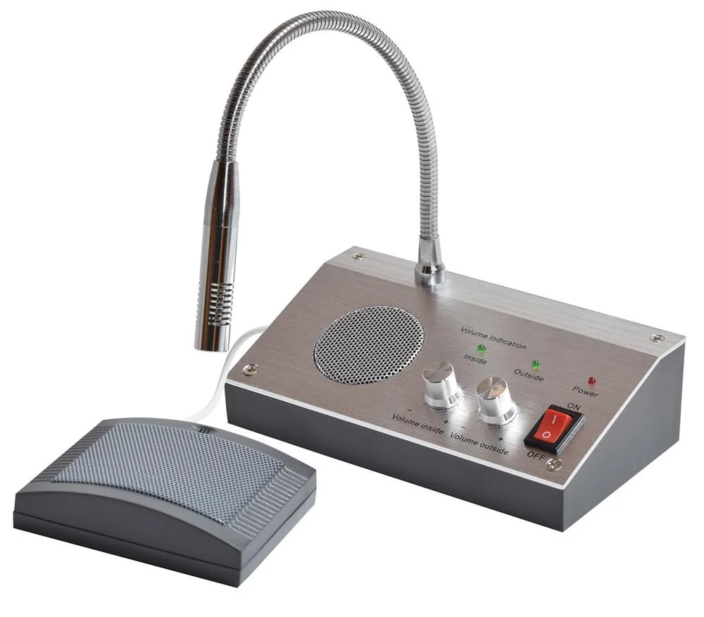 Through Glass Microphone Intercom