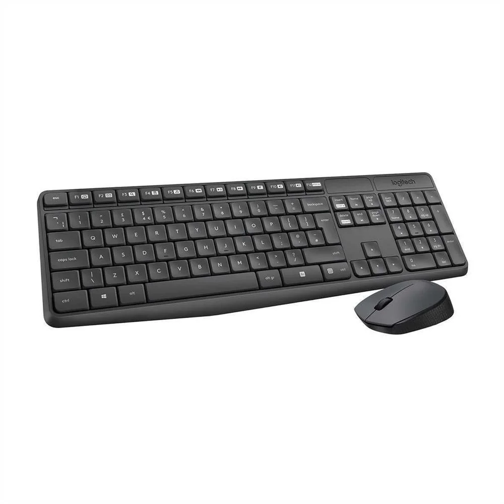 Teclado + Rato Mk235 Wireless Pt - Logitech