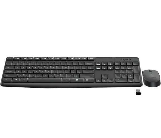 Teclado + Rato Mk235 Wireless Pt - Logitech