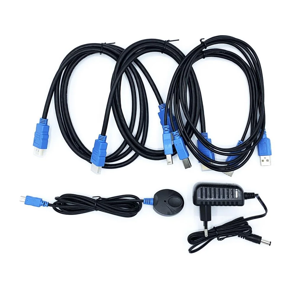 Switch Kvm Hdmi 4k @ 60hz Usb 1u-2pc - Aisens