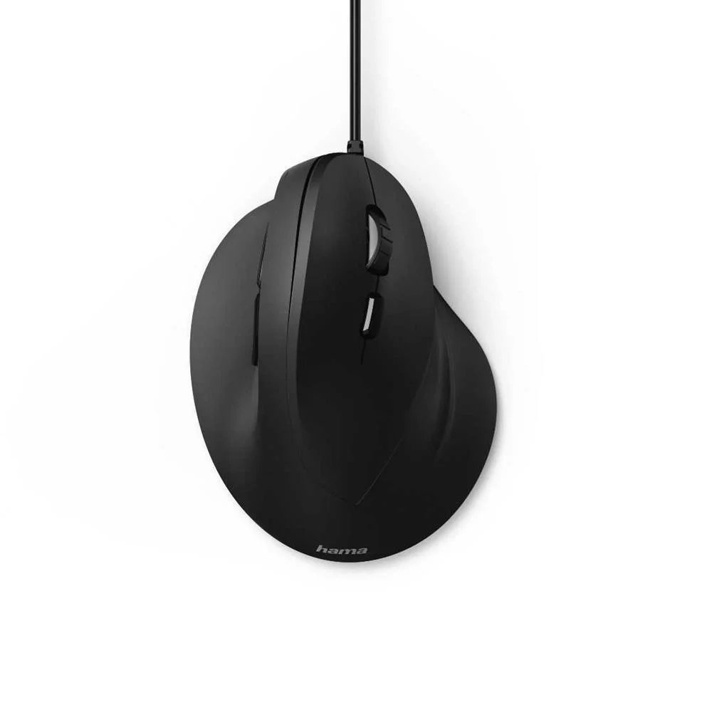 Rato Hama com Fios Ergon&oacute;mico Emc-500 Preto