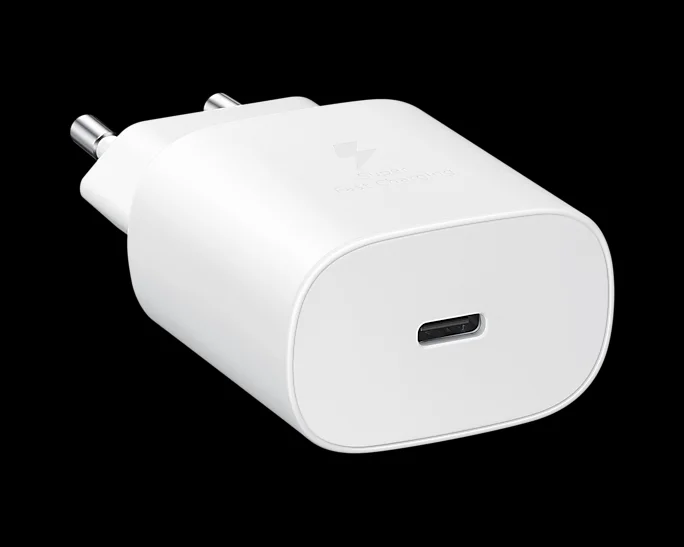 Carregador Samsung Super Fast Charger Usb-C 25w Branco
