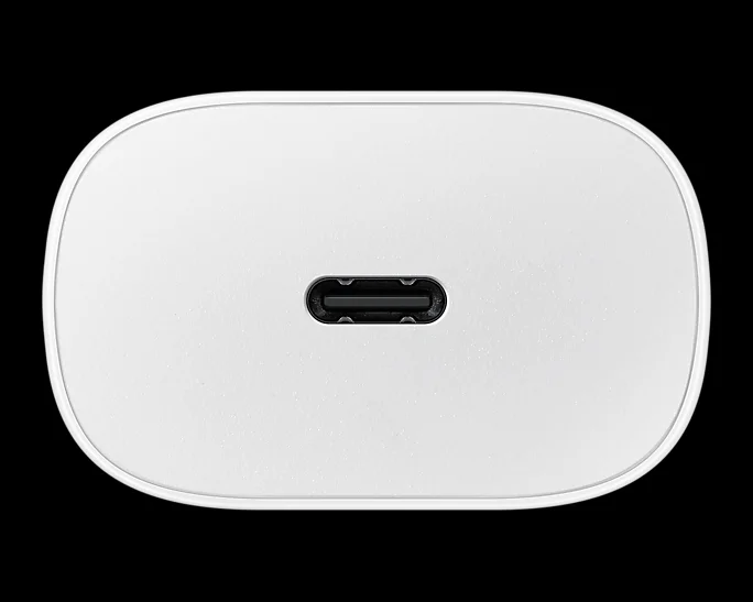 Carregador Samsung Super Fast Charger Usb-C 25w Branco
