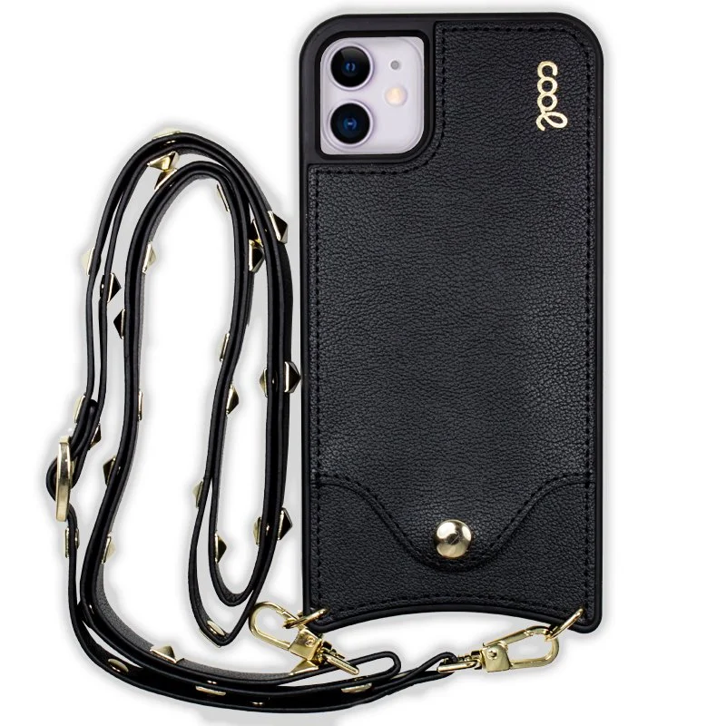Carcasa Cool para iPhone 11 Correa Pop-Rock Negro