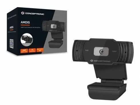 Amdis 1080p Full Hd Webcam With Microphone