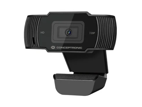 Webcam Amdis Usb 720p Hd (Preto) - Conceptronic