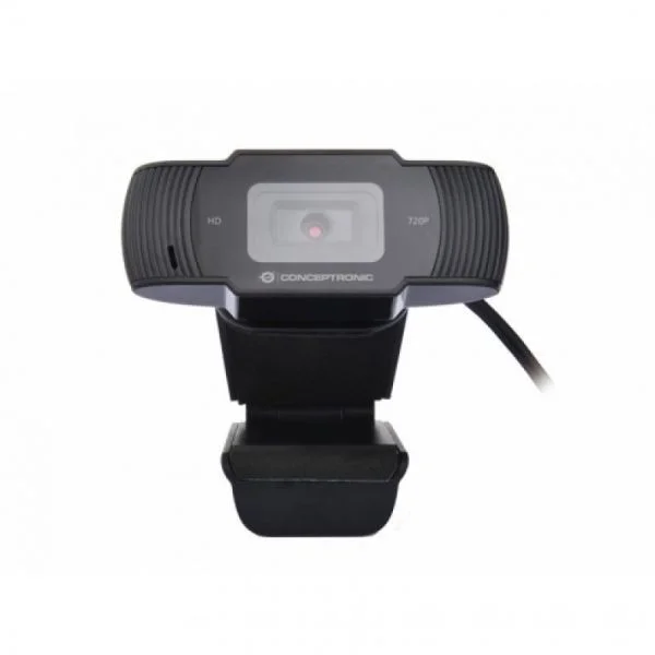 Webcam Amdis Usb 720p Hd (Preto) - Conceptronic