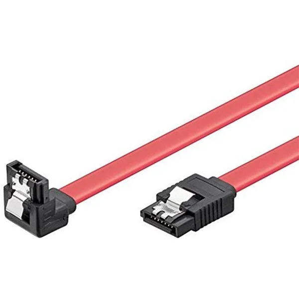 Ewent Cabo Alimenta&ccedil;&atilde;o Sata L-Type 90&ordm; With Metal.