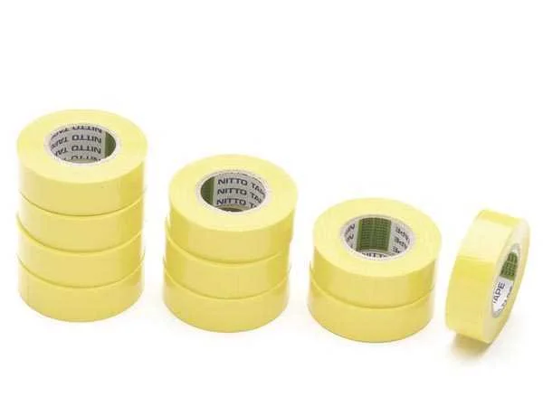 Nitto - Cinta Aislante Amarilla - 19 Mm X 10 M