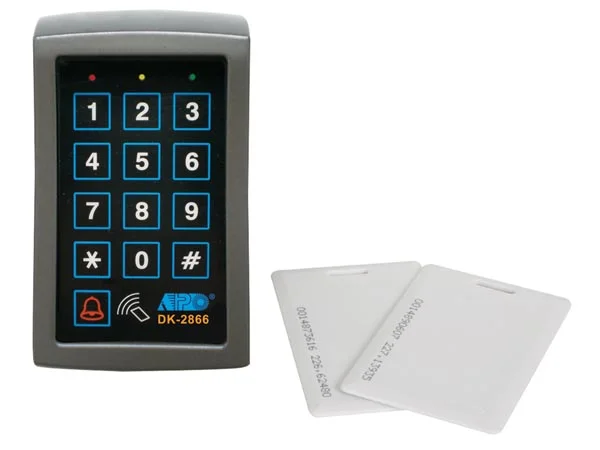 Teclado de Controlo de Acesso Digital com 3 Rel&eacute;s.