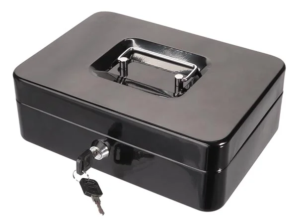 Caixa para Dinheiro para Moedas de Euro 18x25x9cm