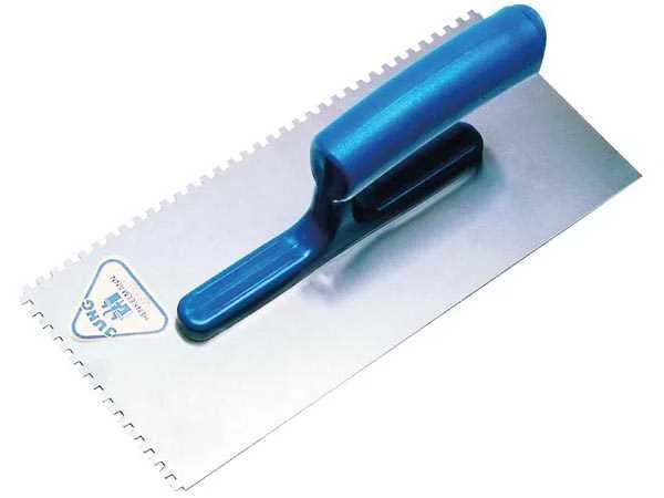 Jung - Esp&aacute;tula para Gesso - Pega em Pl&aacute;stico - Tamanho do Dente 6 X 6 Mm - 280 G - Profissional