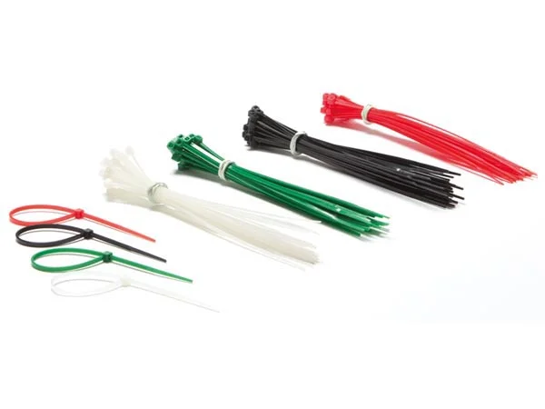 Abra&ccedil;adeiras em Nylon para Cabos - V&aacute;rias Cores  (100 Unids.)