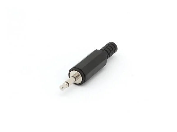 Conector Jack Macho 3.5mm - Negro - Mono